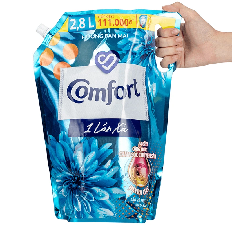 Nước xả Comfort 1 Lần Xả hương ban mai túi 3.8 lít 16
