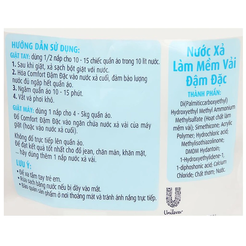 Nước xả quần áo cho bé Comfort cho da nhạy cảm hương phấn dịu nhẹ túi 1.8 lít 13