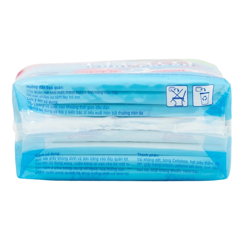Băng vệ sinh ban ngày Diana Cool Fresh siêu thấm không cánh 8 miếng 6