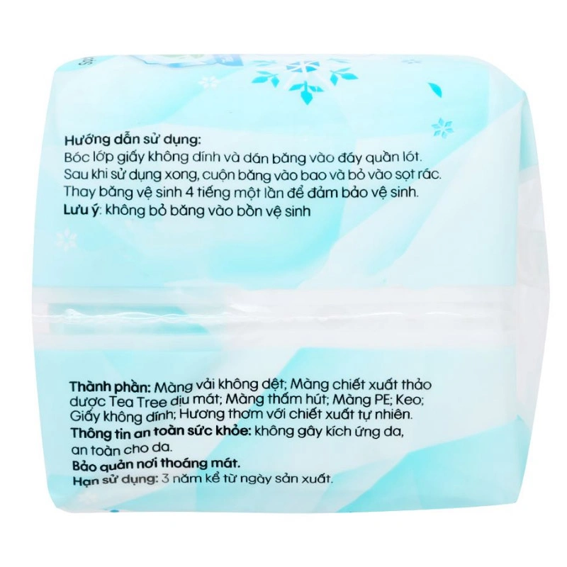 Băng vệ sinh hàng ngày Kotex Cool dịu mát không cánh 40 miếng 3