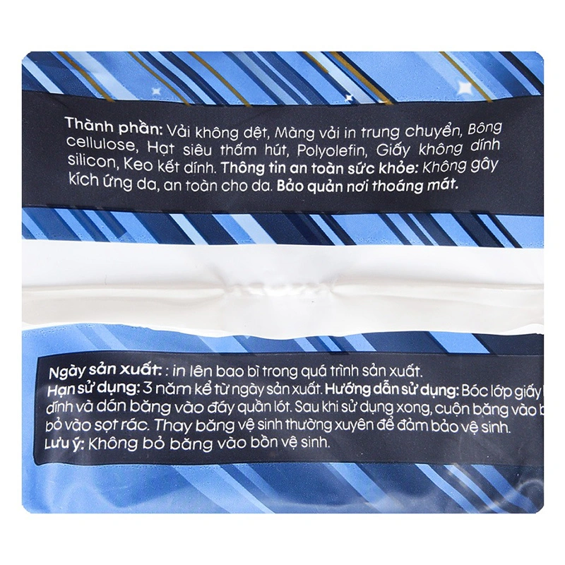 Băng vệ sinh siêu ban đêm Kotex mỏng nhẹ có cánh 8 miếng tặng 1 6