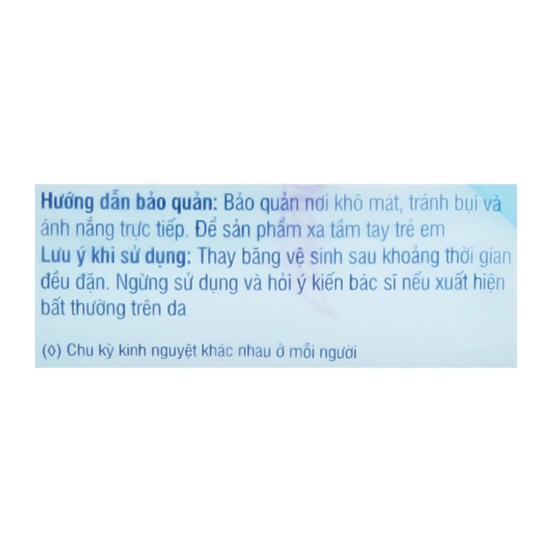 Băng vệ sinh hàng ngày Diana Sensi Cool Fresh mát lạnh không cánh 20 miếng 8