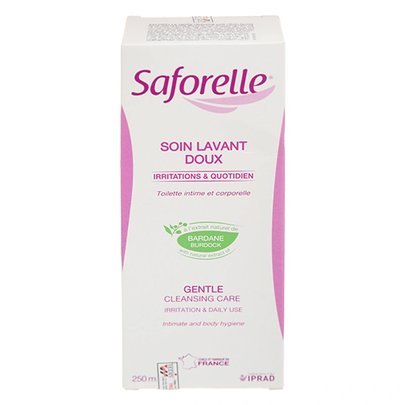 Dung dịch vệ sinh phụ nữ Saforelle Gentle Cleansing Care hương dịu nhẹ 250 ml 2