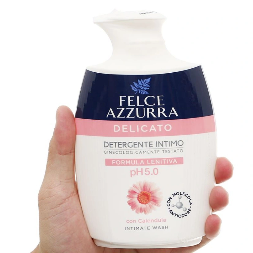 Dung dịch vệ sinh phụ nữ Felce Azzurra pH 5.0 hương nước hoa 250 ml 3