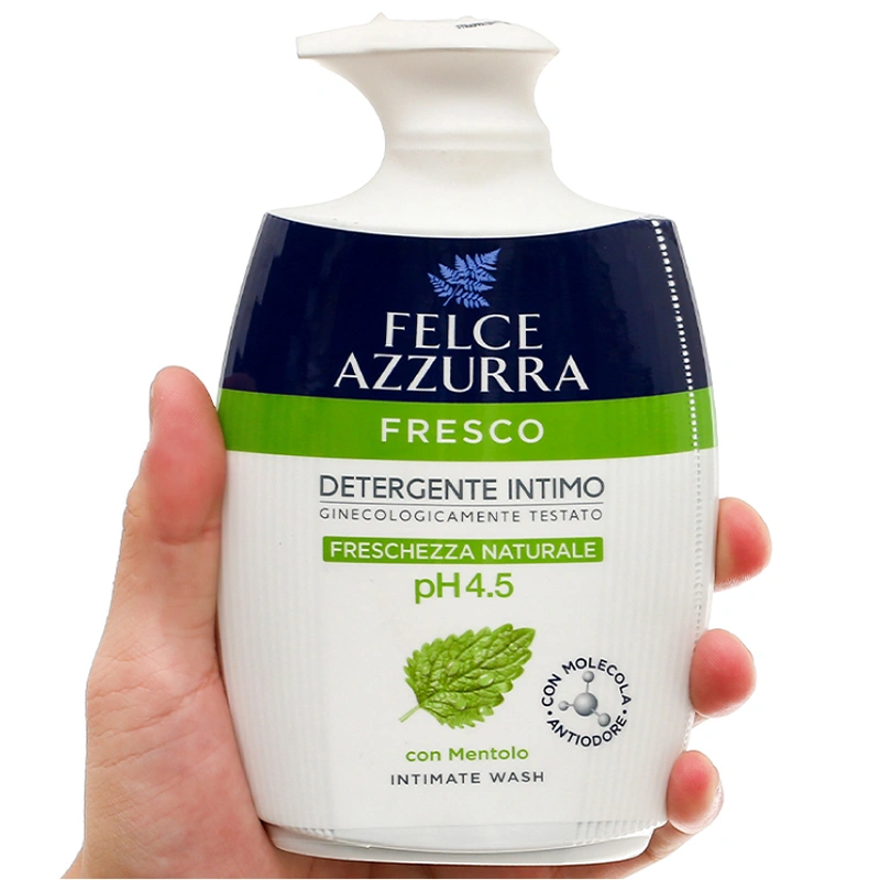 Dung dịch vệ sinh phụ nữ Felce Azzurra pH 5.0 hương nước hoa 250 ml 7