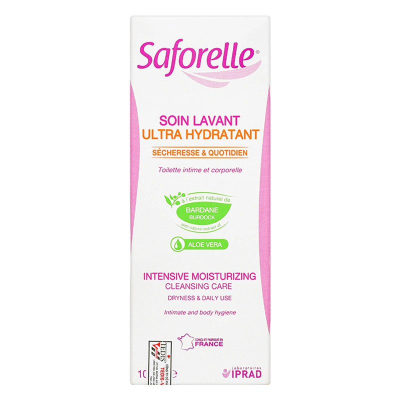Dung dịch vệ sinh phụ nữ Saforelle Intensive Moisturizing Cleansing Care hương dịu nhẹ 100 ml 3