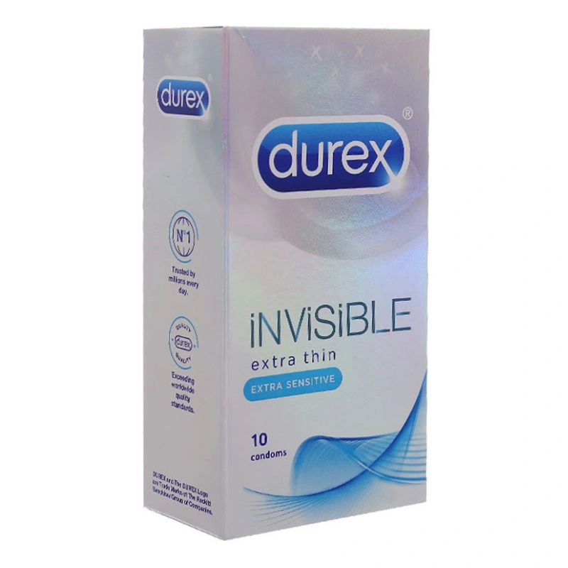 Hộp 3 cái bao cao su Durex Invisible 52 mm 6