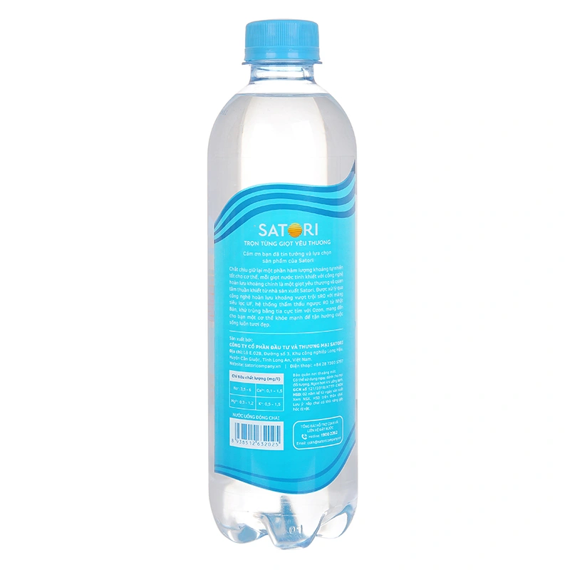 Nước tinh khiết Satori 500 ml 2