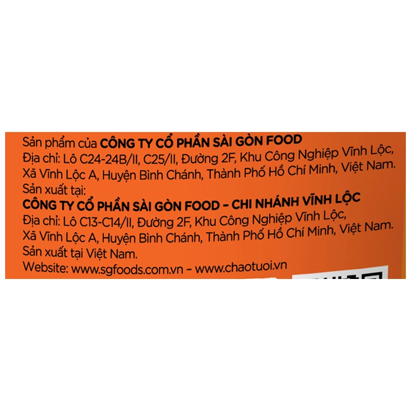 Cháo tươi SG Food Baby vị thịt thăn bằm, bí đỏ gói 240g (từ 7 tháng) 5