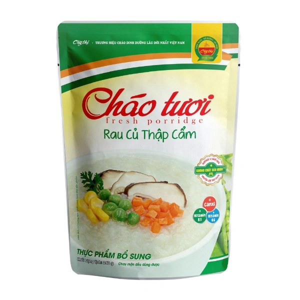 Cháo tươi Cây Thị vị rau củ thập cẩm gói 240g (từ 7 tháng) 1