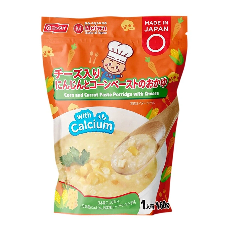 Cháo tươi Meiwa vị bắp, cà rốt và phô mai gói 160g (từ 7 tháng) 1