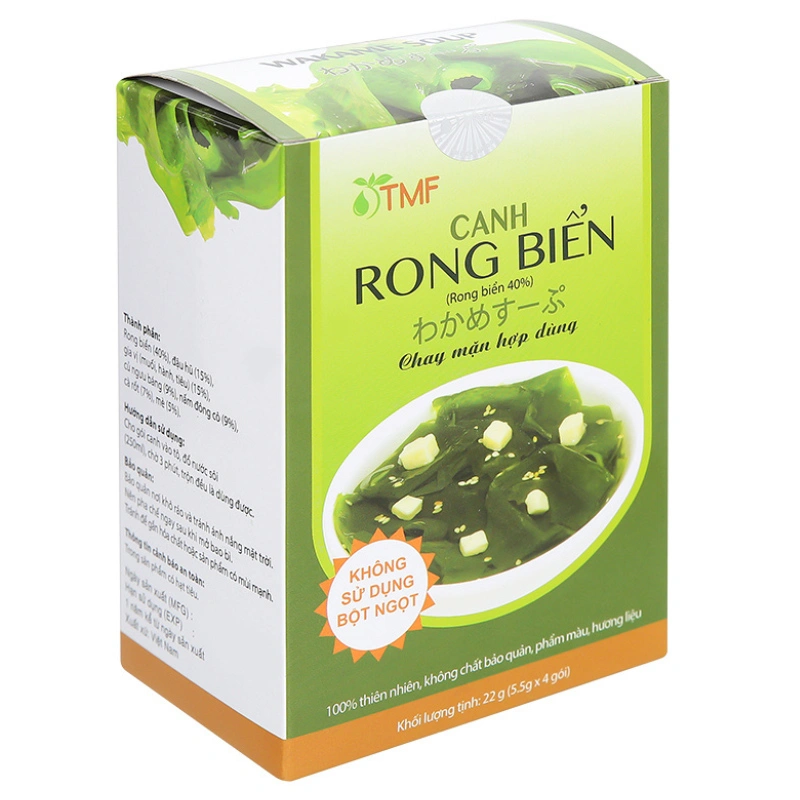 Canh dưỡng sinh rong biển Tâm Minh hộp 4 gói 5.5g (từ 1 tuổi) 1
