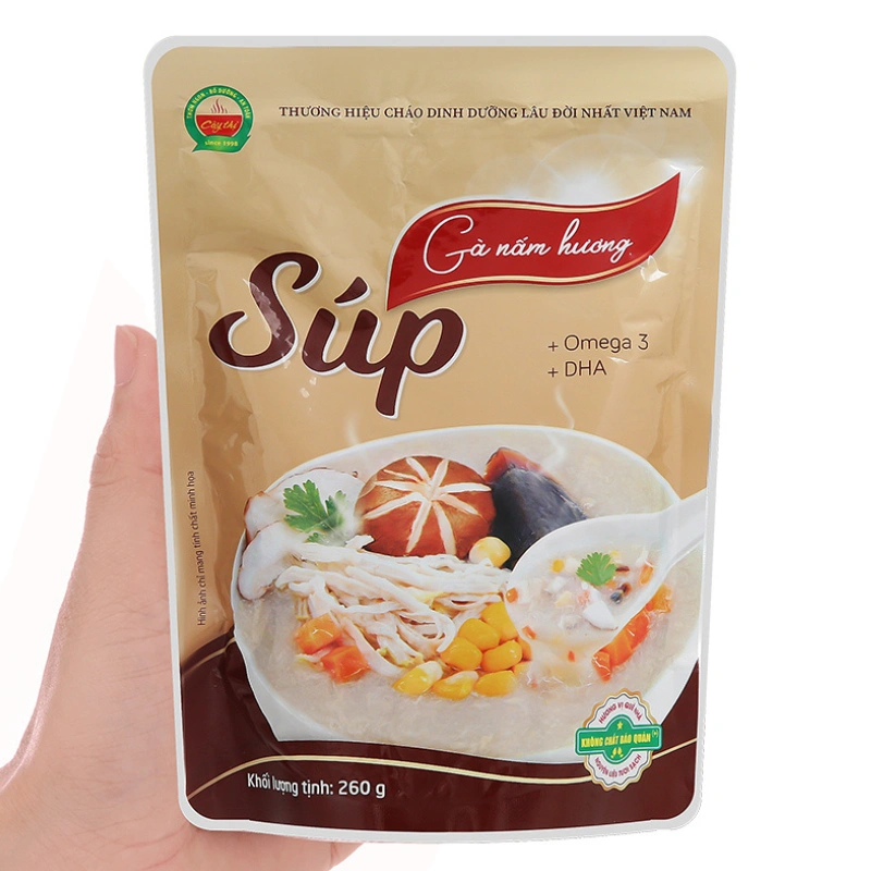 Súp Cây Thị vị gà, nấm hương gói 260g (từ 1 tuổi) 3