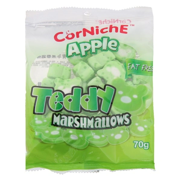 Kẹo xốp marshmallow Corniche Teddy hương táo gói 70g (từ 3 tuổi) 1