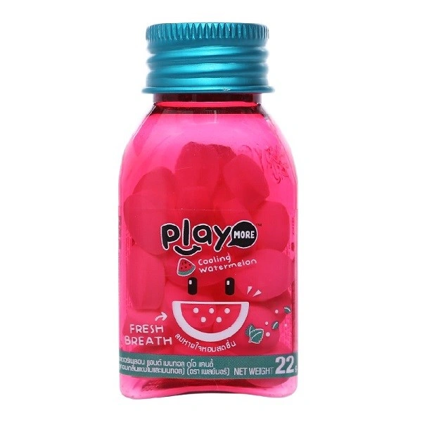 Kẹo the PlayMore hương dưa hấu hũ 22g (từ 3 tuổi) 1