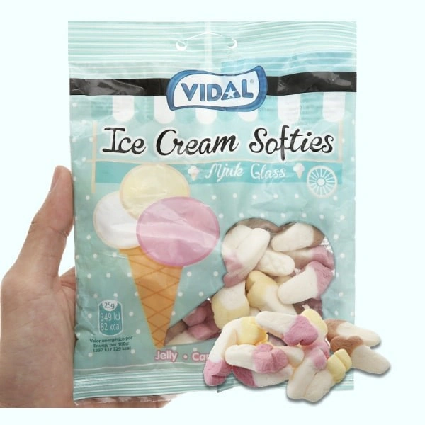 Kẹo dẻo Vidal Cola Bottles hương cola gói 100g (từ 3 tuổi) 3