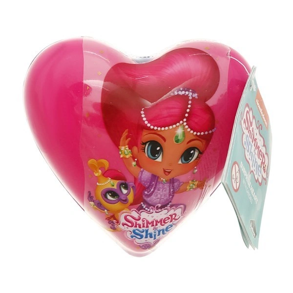 Kẹo đồ chơi trái tim Relkon Shimmer & Shine Surprise Heart hương dâu, cam hộp 10g (từ 3 tuổi) 1