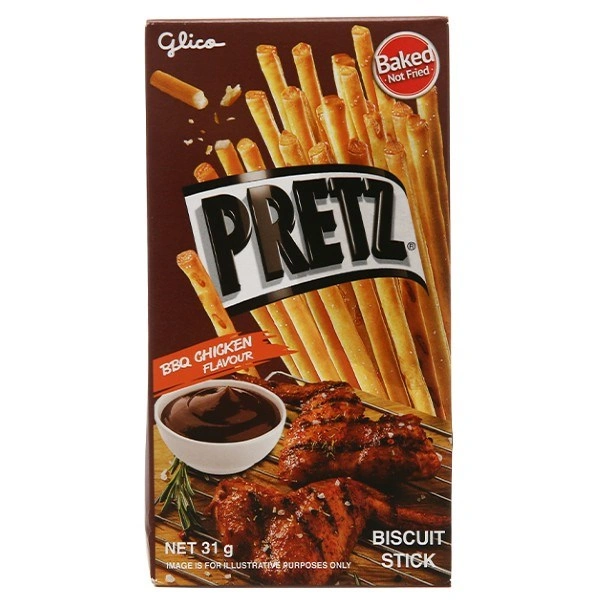 Bánh que Glico Pretz vị gà nướng hộp 31g (từ 3 tuổi) 1