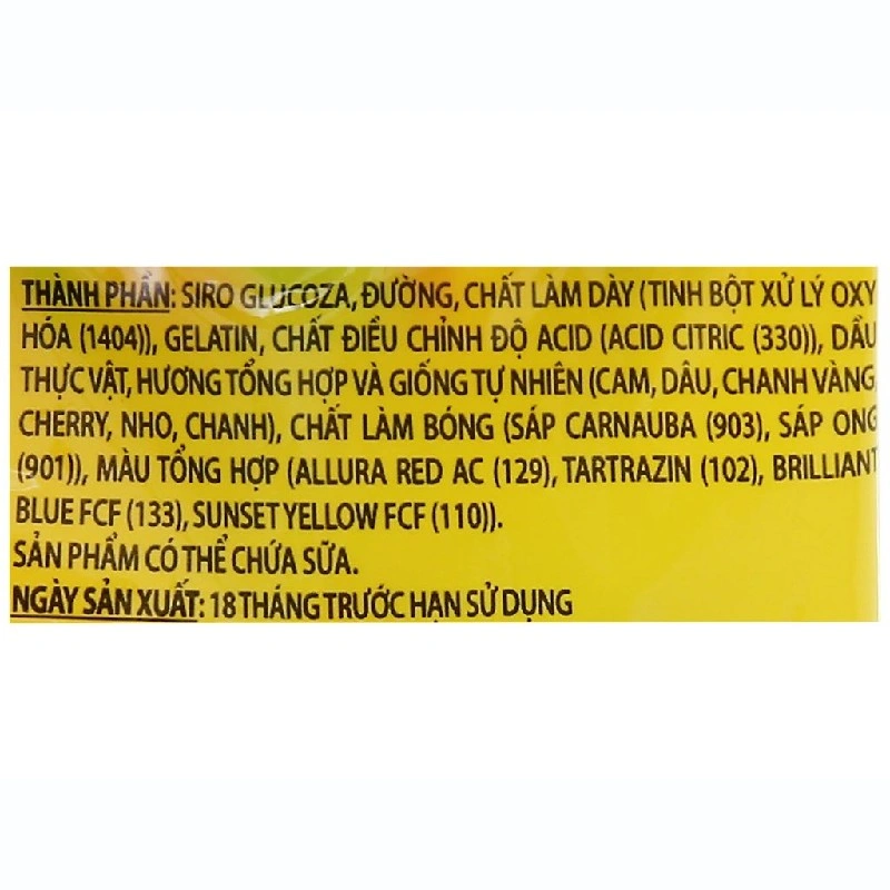 Kẹo dẻo Chupa Chups Mini Crawlers hương trái cây gói 56g (từ 3 tuổi) 5