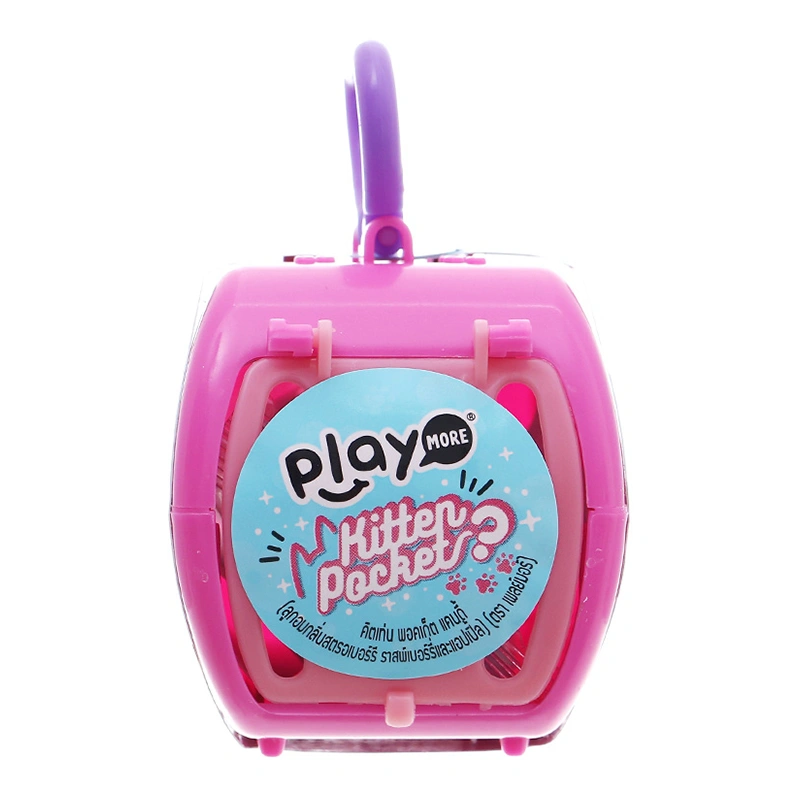 Kẹo đồ chơi lồng mèo PlayMore hương táo, dâu và phúc bồn tử hộp 8g (từ 3 tuổi) 4