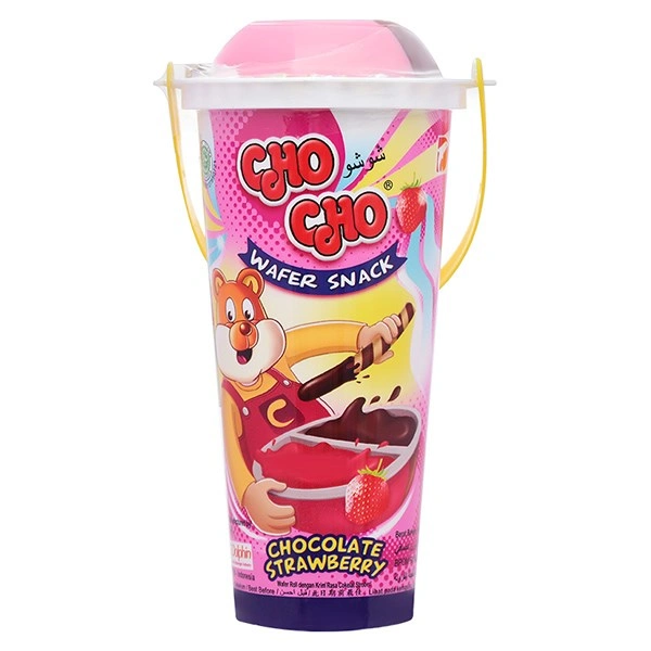 Bánh que chấm socola vị dâu Chocho 35g (từ 2 tuổi) 1