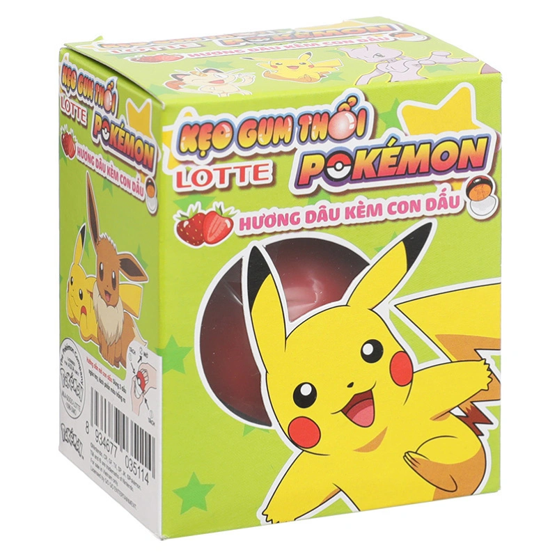 Kẹo đồ chơi Lotte Pokémon hương dâu hộp 3g (từ 3 tuổi) - Màu ngẫu nhiên 3