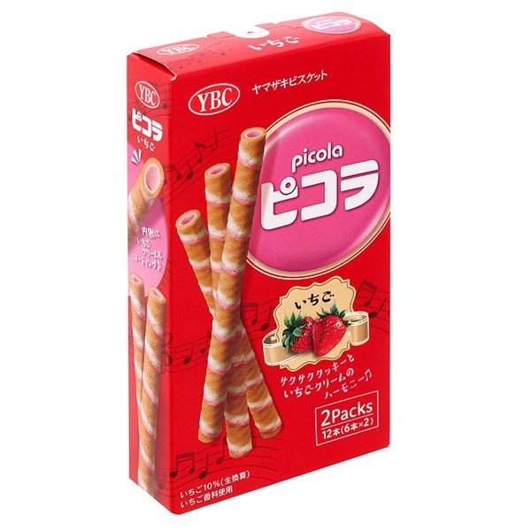 Bánh quy YBC Picola vị dâu hộp 59g (từ 3 tuổi) 1