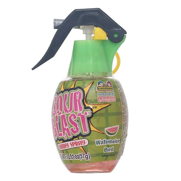 Kẹo đồ chơi xịt cứu hỏa Kidsmania hương dưa hấu, dâu và mâm xôi lọ 57g (từ 3 tuổi) - Màu ngẫu nhiên 1