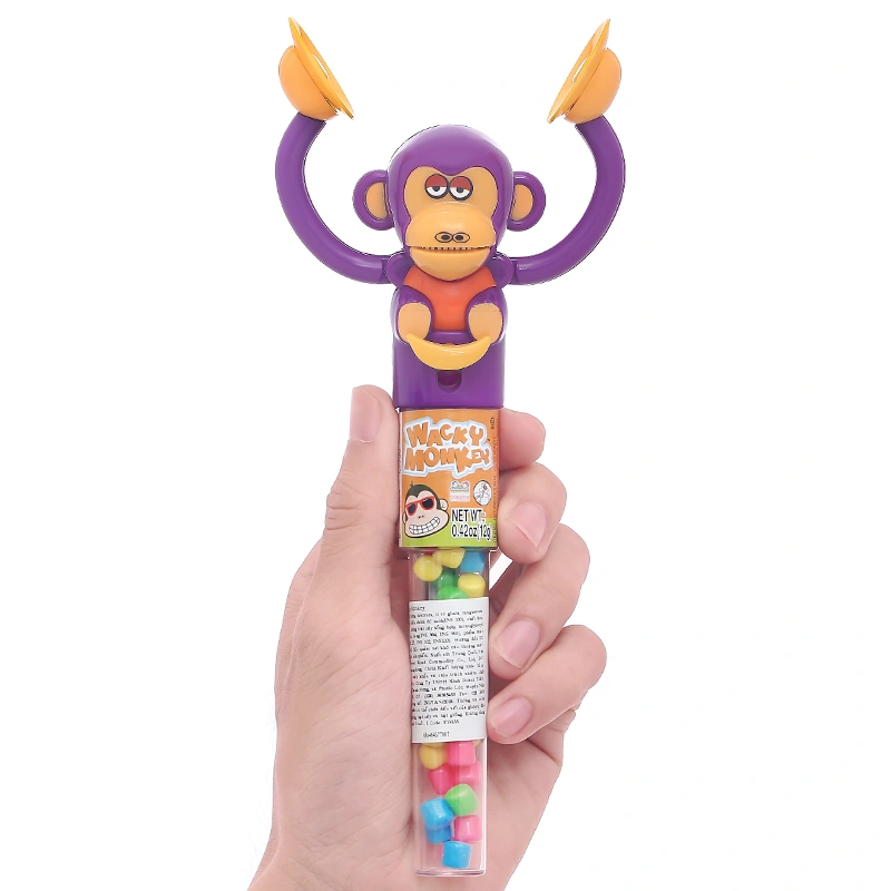 Kẹo đồ chơi khỉ đập niu Kidsmania hương trái cây hộp 12g (từ 3 tuổi) - Màu ngẫu nhiên 7
