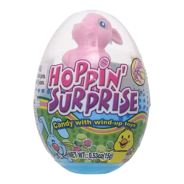 Kẹo đồ chơi trứng Kidsmania Hoppin' Surprise hương trái cây hộp 15g (từ 3 tuổi) - Màu ngẫu nhiên 1