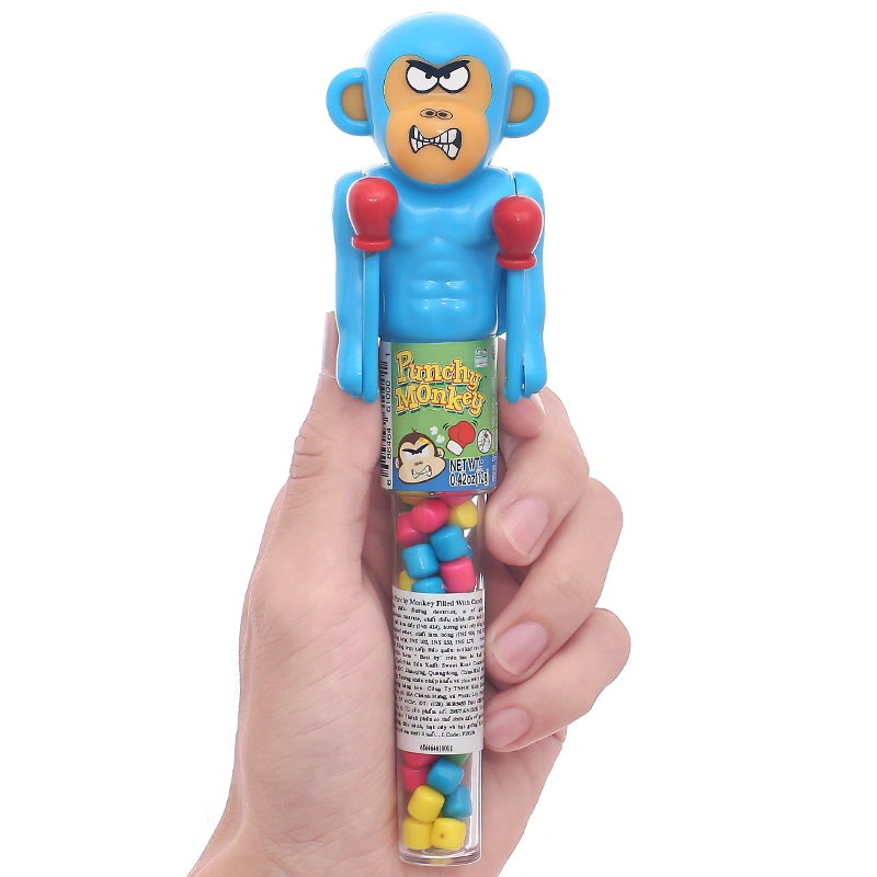 Kẹo đồ chơi khỉ đấm bốc Kidsmania hương trái cây hộp 12g (từ 3 tuổi) - Màu ngẫu nhiên 8