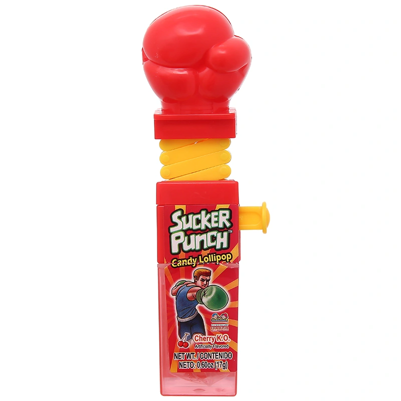 Kẹo đồ chơi nắm đấm Kidsmania hương cherry, nho và mâm xôi que 17g (từ 3 tuổi) - Màu ngẫu nhiên 2