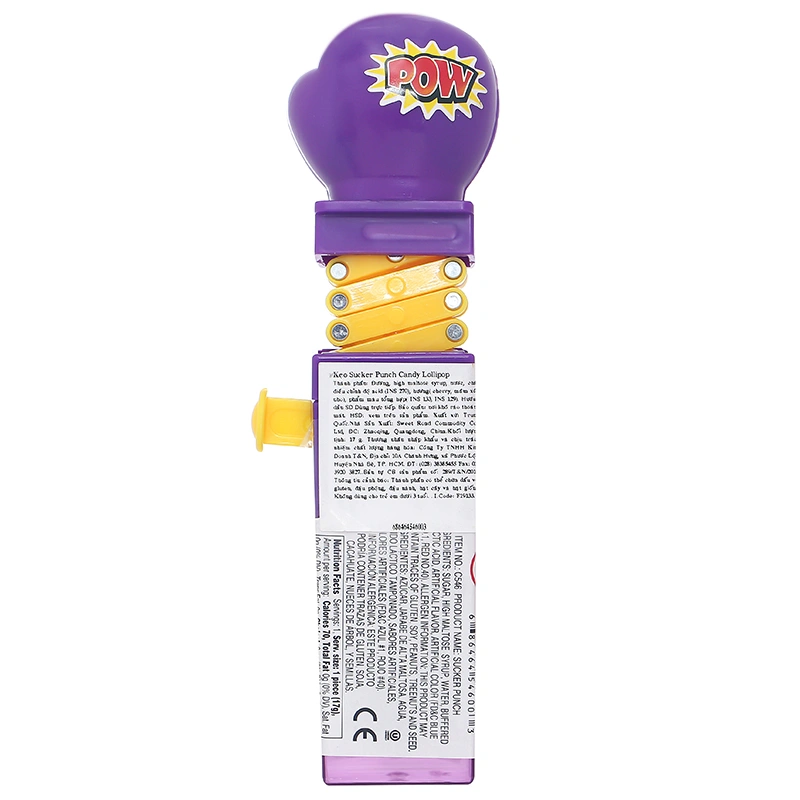 Kẹo đồ chơi nắm đấm Kidsmania hương cherry, nho và mâm xôi que 17g (từ 3 tuổi) - Màu ngẫu nhiên 5