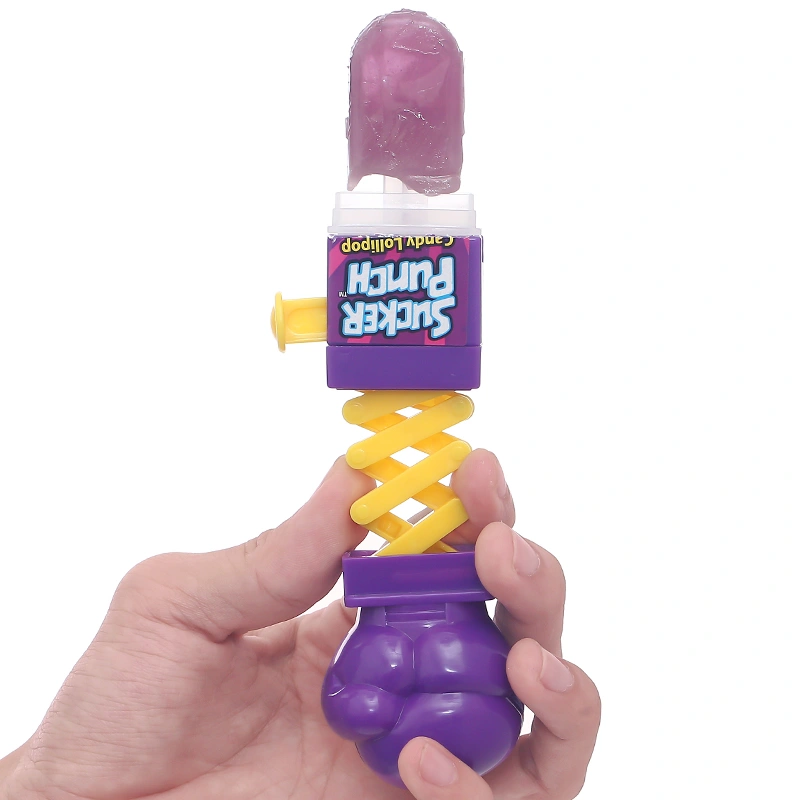 Kẹo đồ chơi nắm đấm Kidsmania hương cherry, nho và mâm xôi que 17g (từ 3 tuổi) - Màu ngẫu nhiên 9