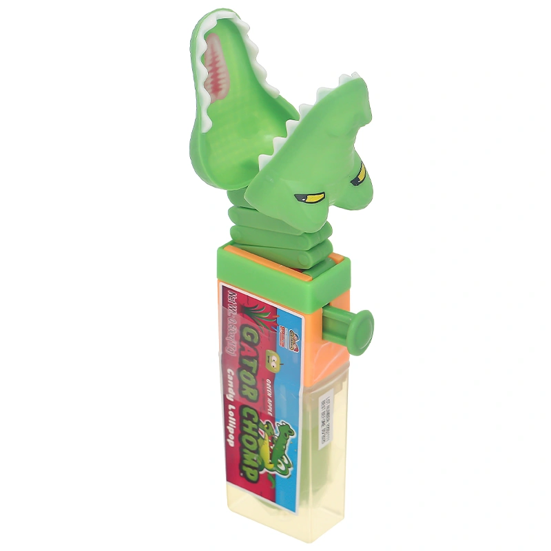 Kẹo đồ chơi hình cá sấu Kidsmania hương trái cây que 17g (từ 3 tuổi) - Màu ngẫu nhiên 4