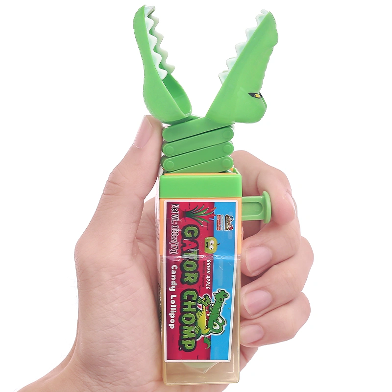 Kẹo đồ chơi hình cá sấu Kidsmania hương trái cây que 17g (từ 3 tuổi) - Màu ngẫu nhiên 8