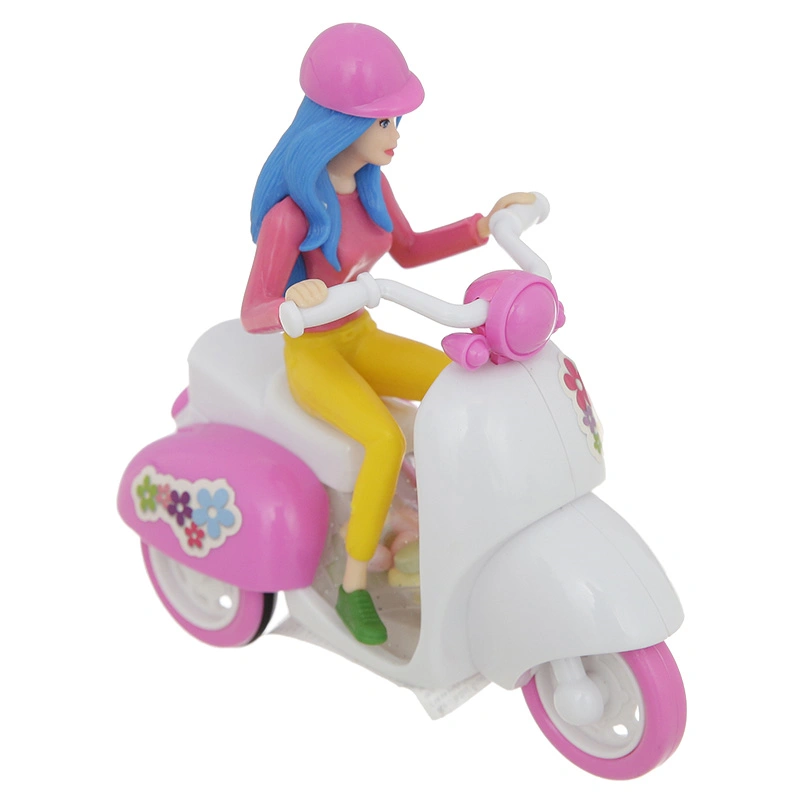 Kẹo đồ chơi xe tay ga scooter Shantou Juqi hương dâu hộp 4g (từ 3 tuổi) - Màu ngẫu nhiên 2