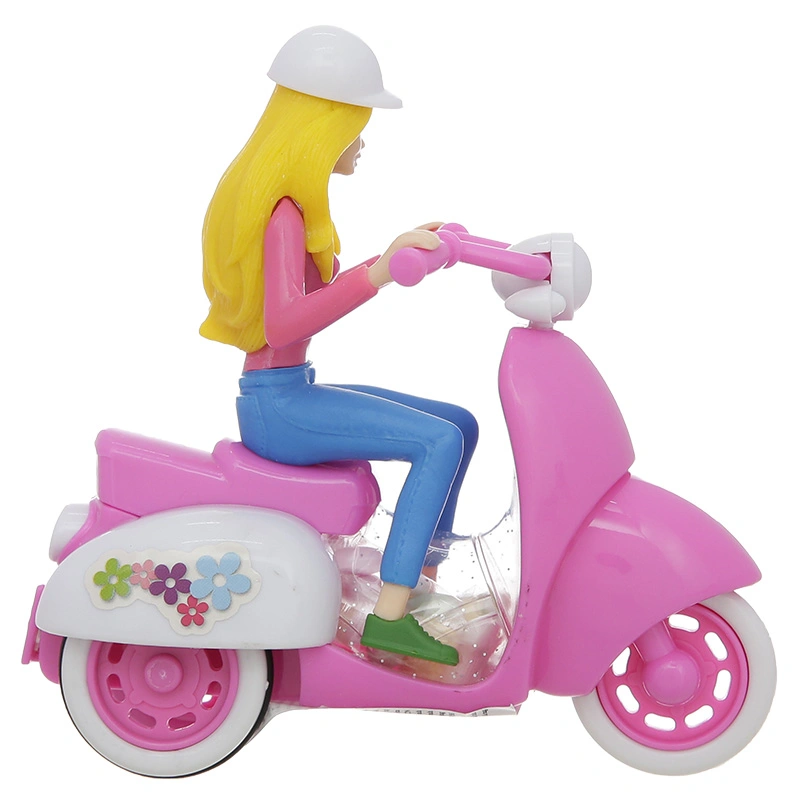 Kẹo đồ chơi xe tay ga scooter Shantou Juqi hương dâu hộp 4g (từ 3 tuổi) - Màu ngẫu nhiên 3