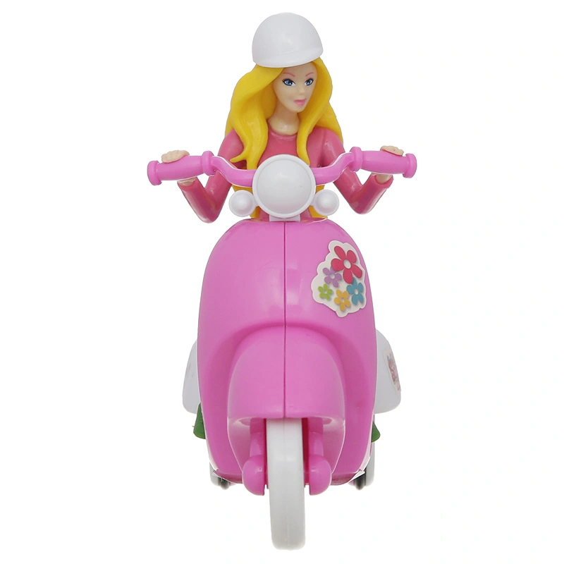 Kẹo đồ chơi xe tay ga scooter Shantou Juqi hương dâu hộp 4g (từ 3 tuổi) - Màu ngẫu nhiên 5