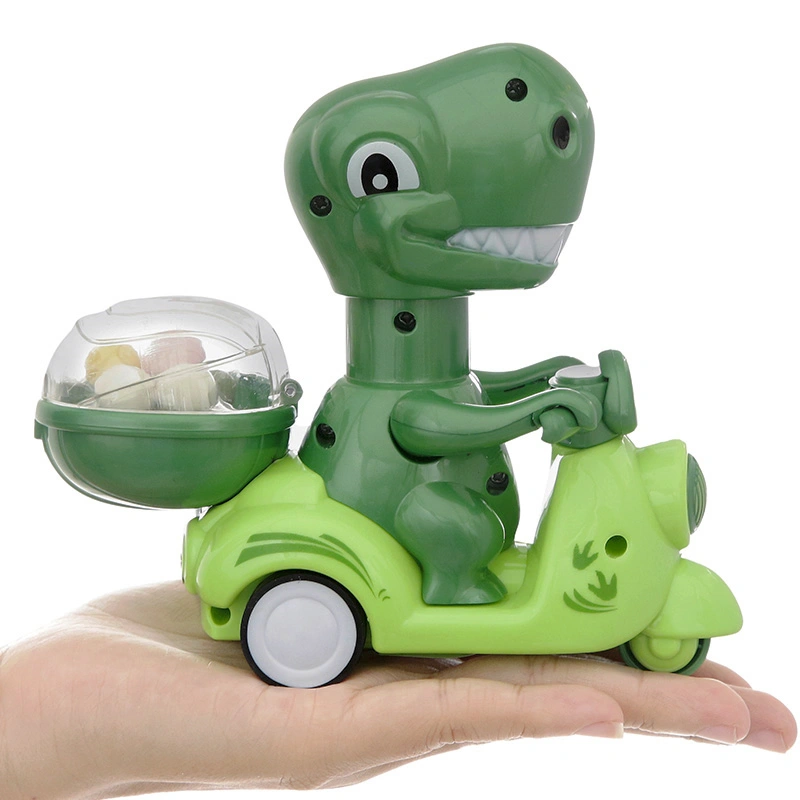 Kẹo đồ chơi xe khủng long Shantou Juqi hương dâu hộp 15g (từ 3 tuổi) - Màu ngẫu nhiên 8