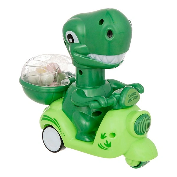 Kẹo đồ chơi xe khủng long Shantou Juqi hương dâu hộp 15g (từ 3 tuổi) - Màu ngẫu nhiên 1