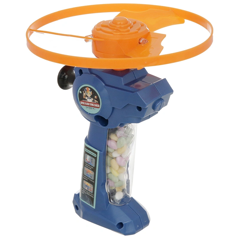 Kẹo đồ chơi đĩa bay Shantou Juqi hương dâu hộp 12g (từ 3 tuổi) - Màu ngẫu nhiên 2