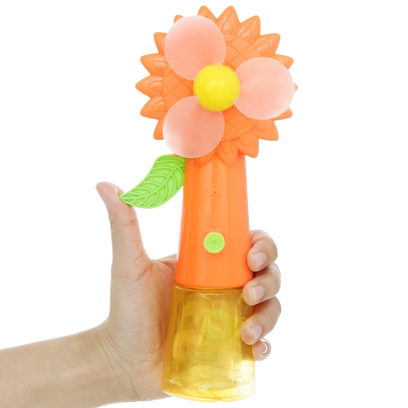 Kẹo đồ chơi quạt hoa phun nước Shantou Juqi hương dâu hộp 12g (từ 3 tuổi) - Màu ngẫu nhiên 7