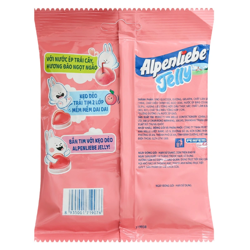 Kẹo dẻo Alpenliebe Jelly biển xanh long lanh hương trái cây gói 90g (từ 2 tuổi) 6