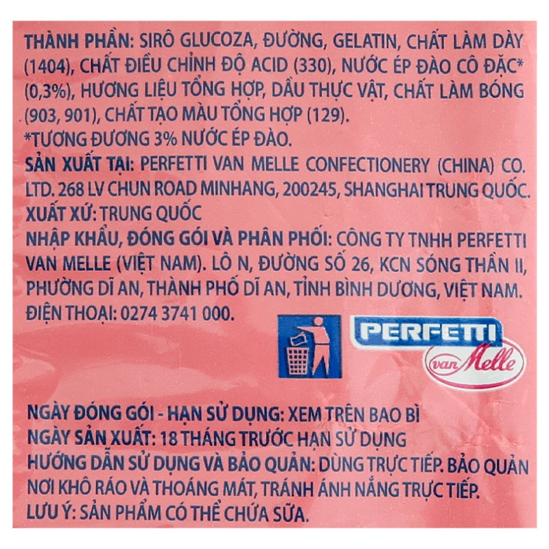 Kẹo dẻo Alpenliebe Jelly biển xanh long lanh hương trái cây gói 90g (từ 2 tuổi) 9