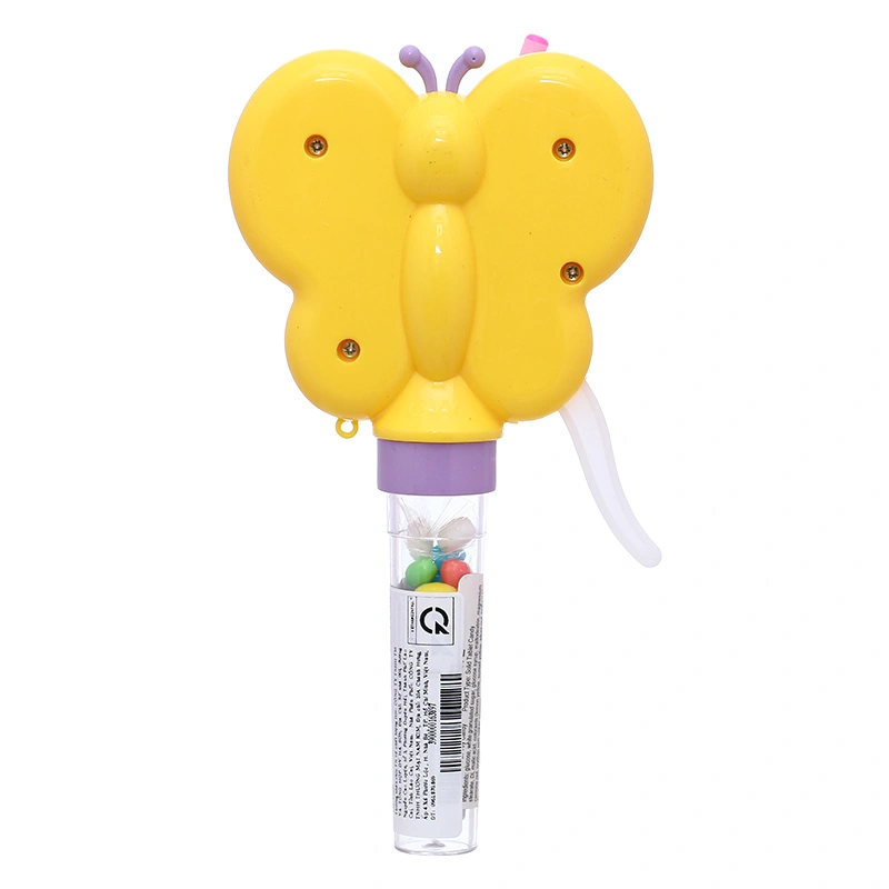 Kẹo đồ chơi con bướm Shantou Juqi Colorful hương trái cây hộp 4g (từ 3 tuổi) - Màu ngẫu nhiên 4