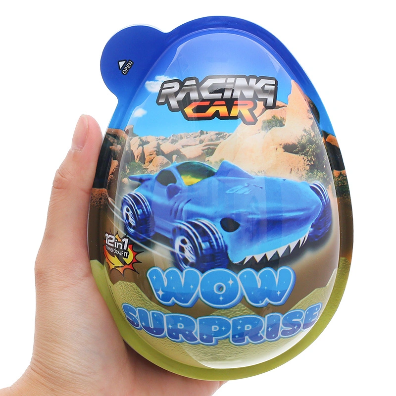 Kẹo đồ chơi trứng DAFA WOW Surprise Car hương socola hộp 20g (từ 3 tuổi) 5