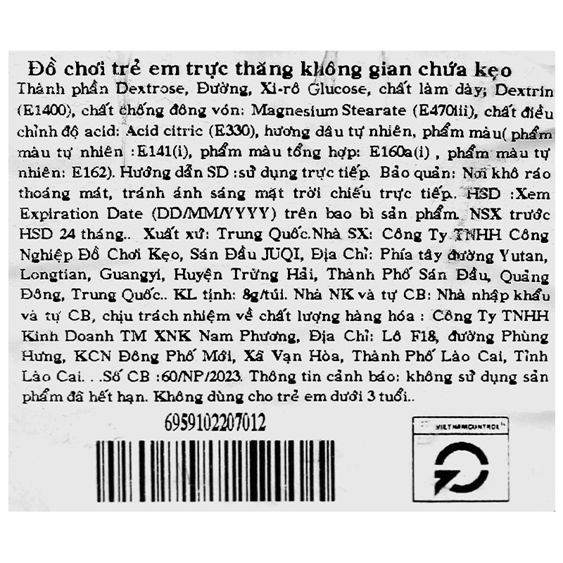 Kẹo đồ chơi trực thăng Shantou Juqi hương dâu hộp 8g (từ 3 tuổi) - Màu ngẫu nhiên 11