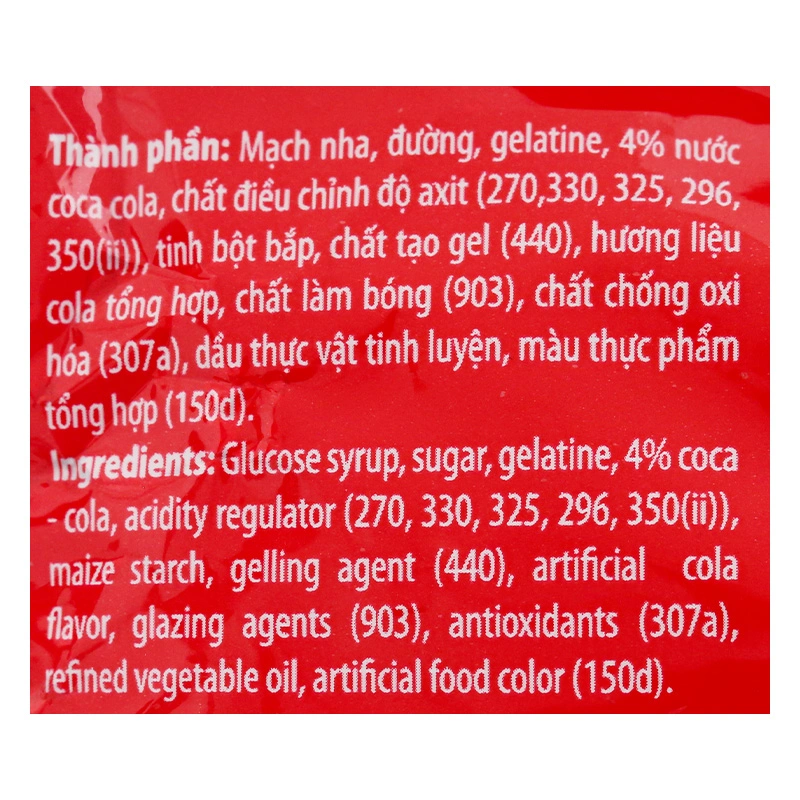 Kẹo dẻo Bibica Zoo hương cola gói 24g (từ 3 tuổi) 5