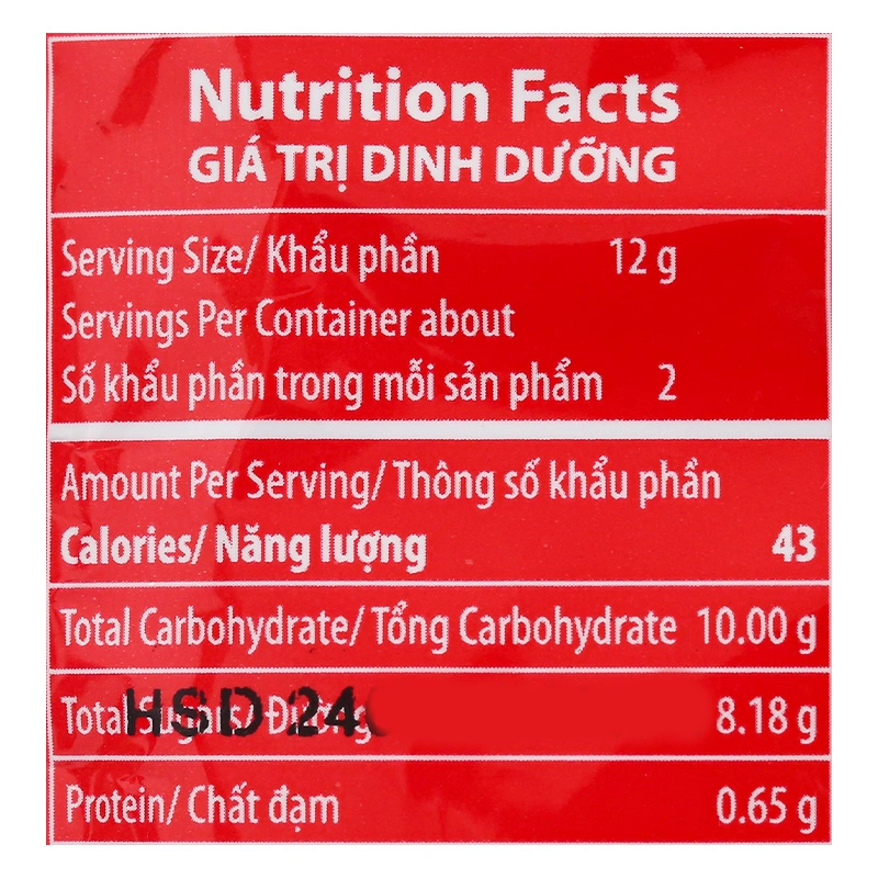 Kẹo dẻo Bibica Zoo hương cola gói 24g (từ 3 tuổi) 6